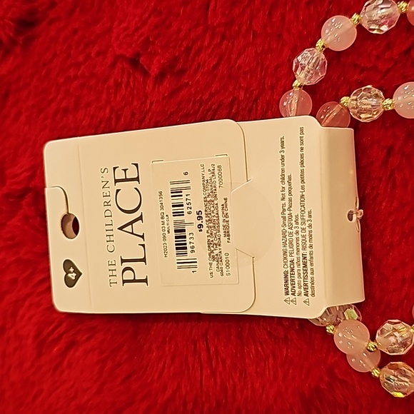 The Children's Place girls heart locket necklace and matching bracelet - Picture 5 of 5